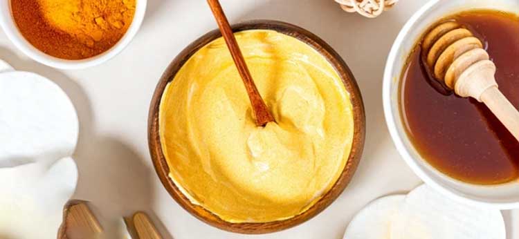 زردچوبه و عسل