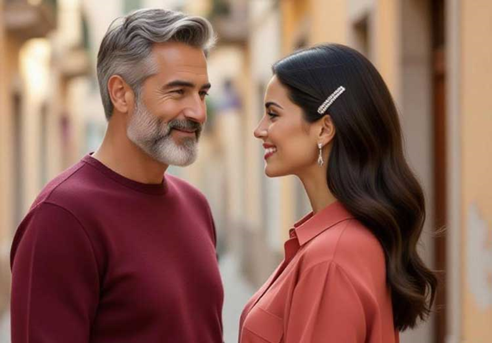 جنسی و زناشویی نگاه مرد به لب زن