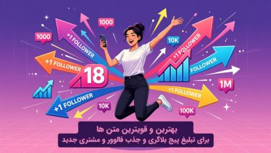 18 بهترین متن برای تبلیغ پیج بلاگری (جذب مشتری جدید)