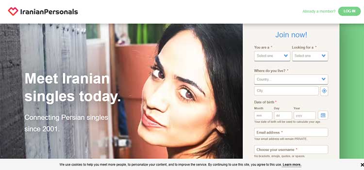 سایت IranianPersonals